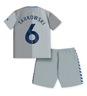 Everton James Tarkowski #6 Tredjeställ Barn 2023-24 Kortärmad (+ Korta byxor)